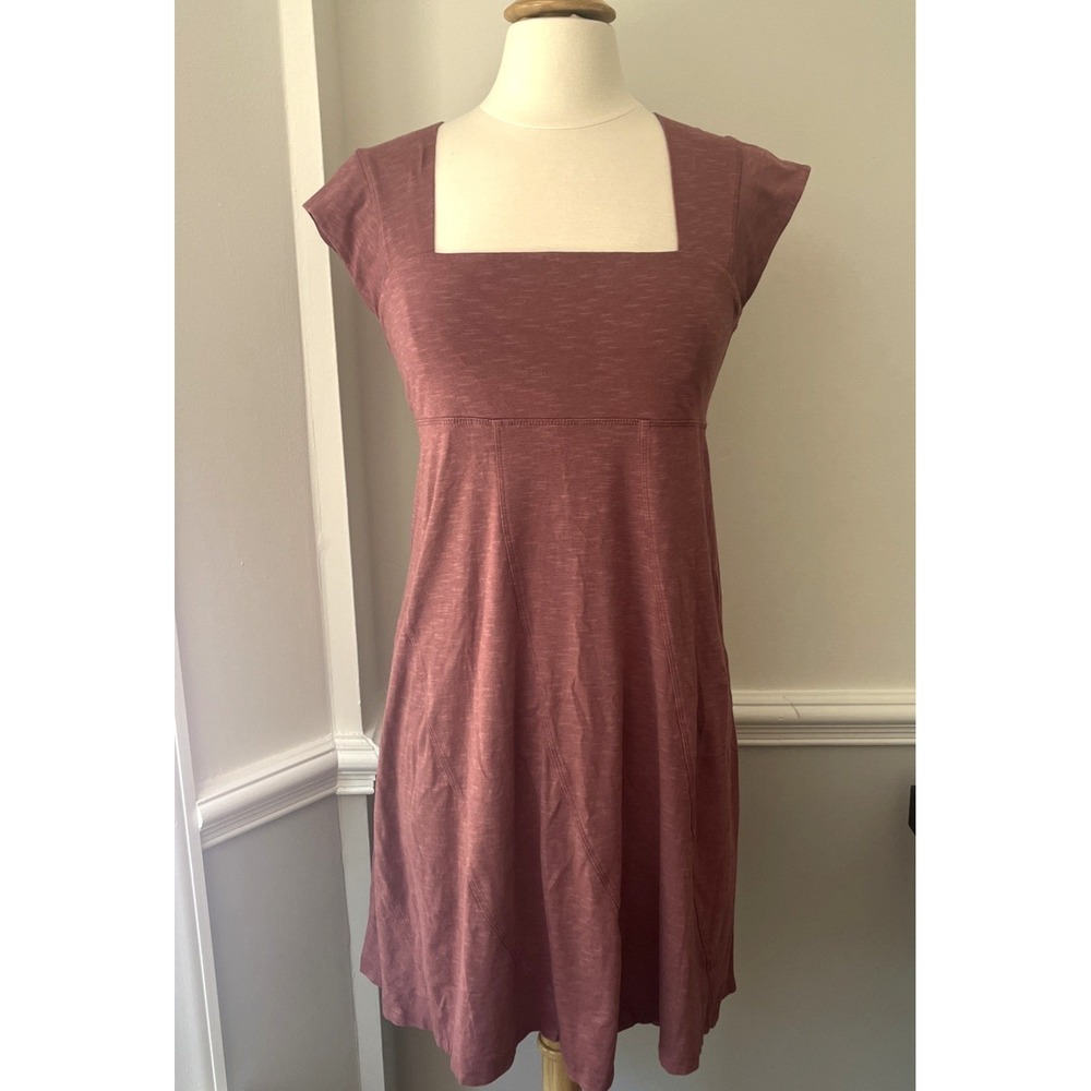 Horny Toad‎ & Co Short Sleeve Activewear Dress Small Organic Cotton Coral Color
